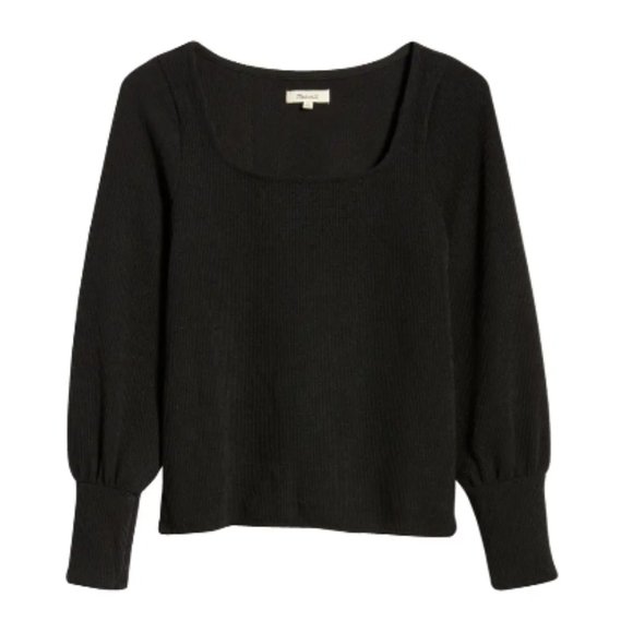 Madewell Square Neck Long Sleeve - Picture 2 of 4